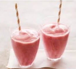 Ziek op trouwdag. Smoothie